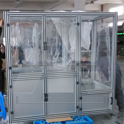 鋁型材機械設備機架設計參數效果展示圖